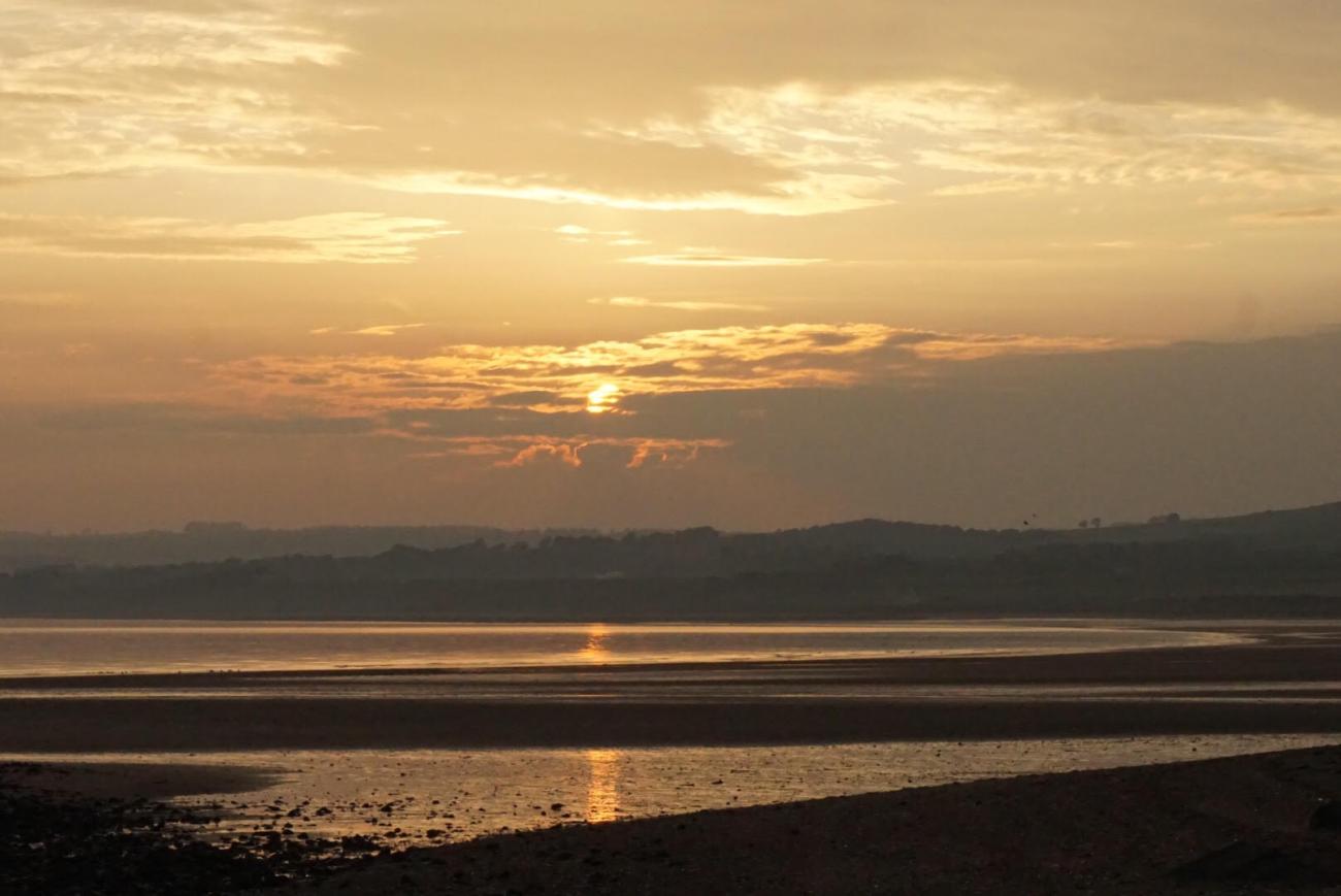 Sunset over Largo Bay