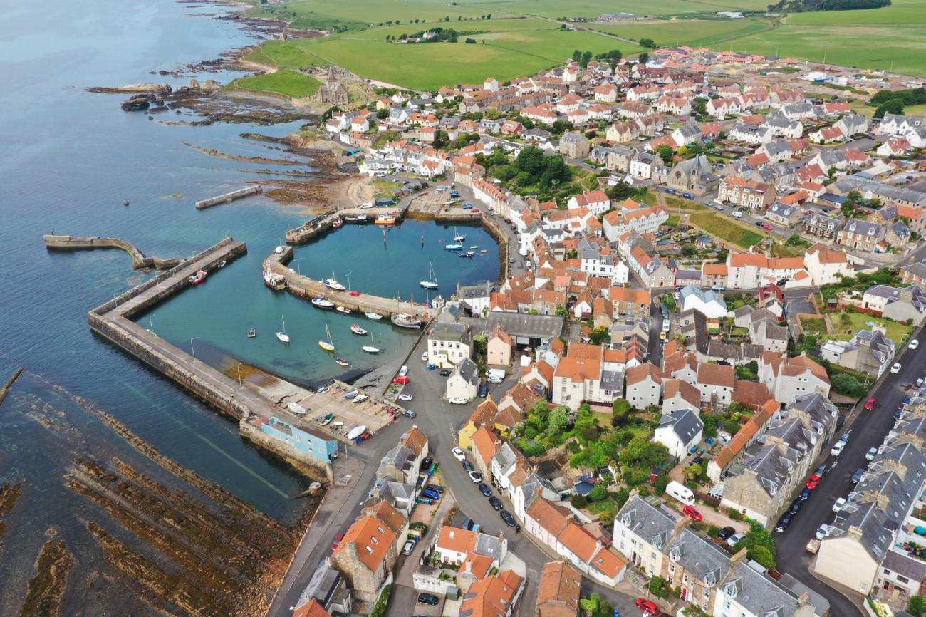 St Monans from the air