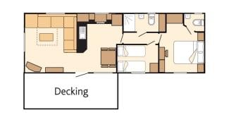 Connoisseur holiday home floor plan