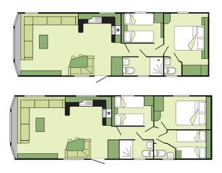 Eden Holiday Homes - floor plans